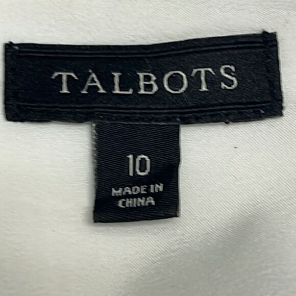 Talbots Women’s Color Block Sleeveless Sheath Dress- Size 10 - Picture 12 of 13